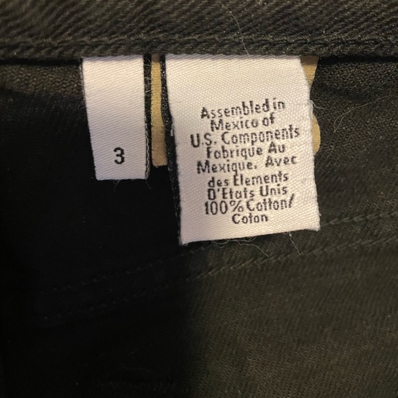 Vintage 90s CK denim shorts - Picture 3 of 4